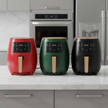 220V Smart 4.5L Multifunctional Air Fryer for Home Cooking