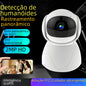 Smart WiFi Security Camera with 360-Degree Monitoring