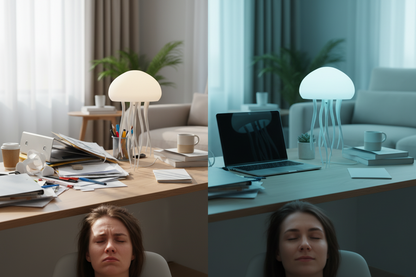 JellyGlow LED Medúza Hangulatlámpa