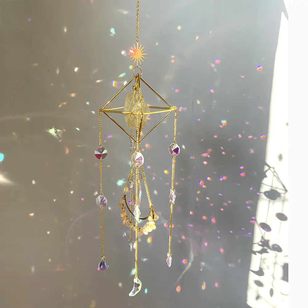 Crystal Sun Catcher Decor