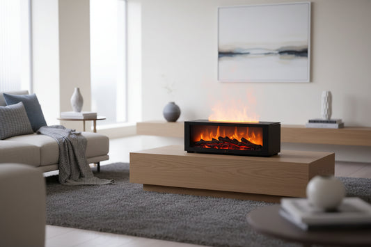 Flame Aromaterápiás Gép Színes illóolaj diffúzor