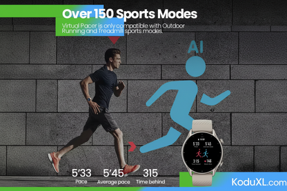 Smartwatch: GPS, Alexa, 150+ Sports Modes