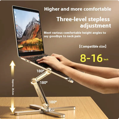 Aluminum Folding Laptop Stand