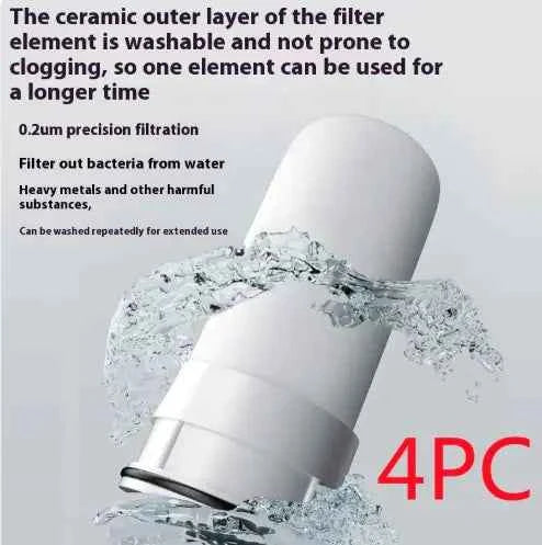 Telepítés nélküli csapra szerelhető víztisztító