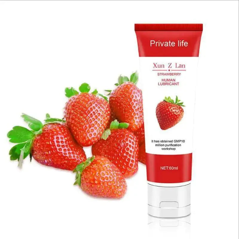 Fruit-Flavored Water-Soluble Lubricant for Adults