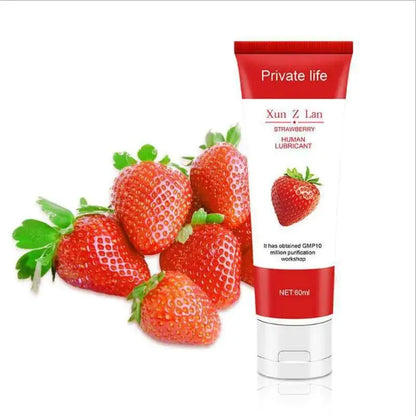 Fruit-Flavored Water-Soluble Lubricant for Adults