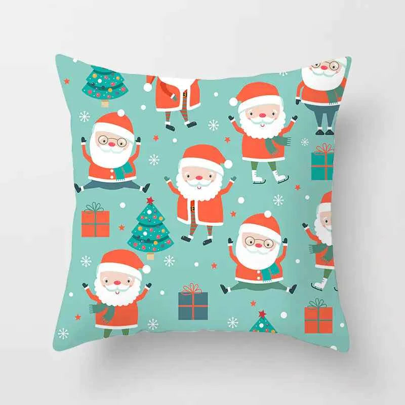 Christmas Cartoon Pillowcase to Add a Festive Holiday Touch