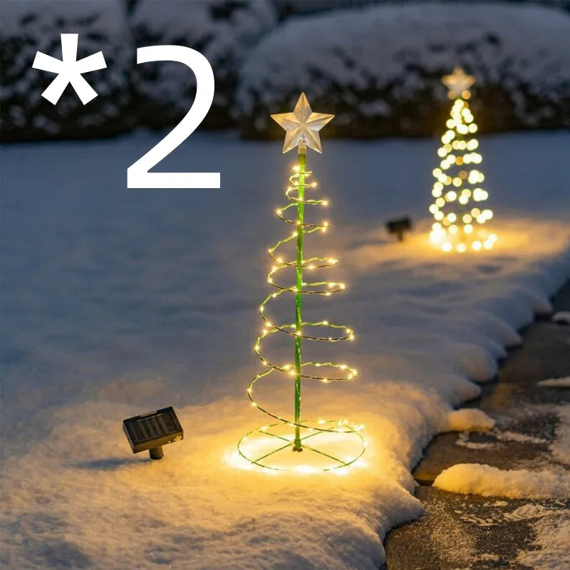 Christmas Outdoor Tree Lights for Festive Courtyard Decoration