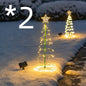 Christmas Outdoor Tree Lights for Festive Courtyard Decoration