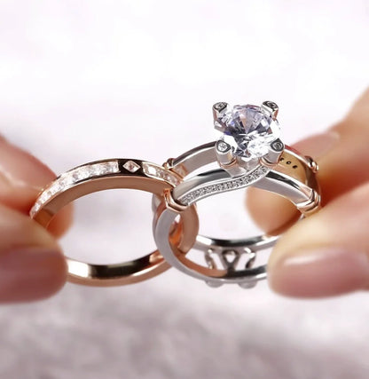 925 Silver Engagement Ring - Pure Silver Ring