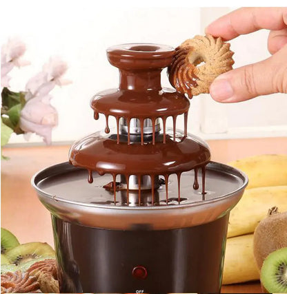 Mini Brown Chocolate Mixer - Perfect Mini Chocolate Mixer for Delicious Treats