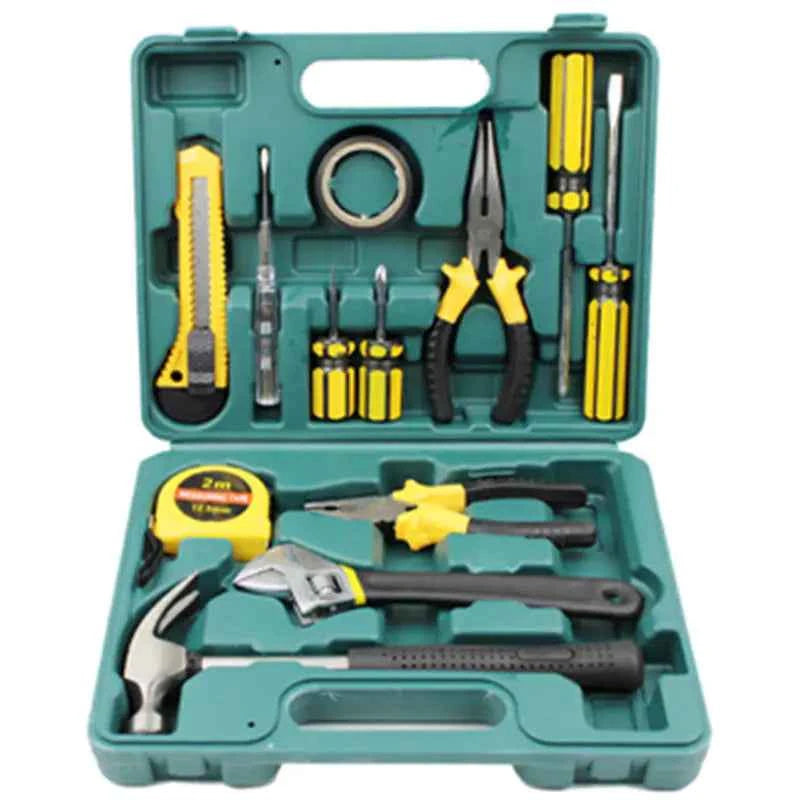 Automotive Repair Tool Set with Wrenches and Accessories