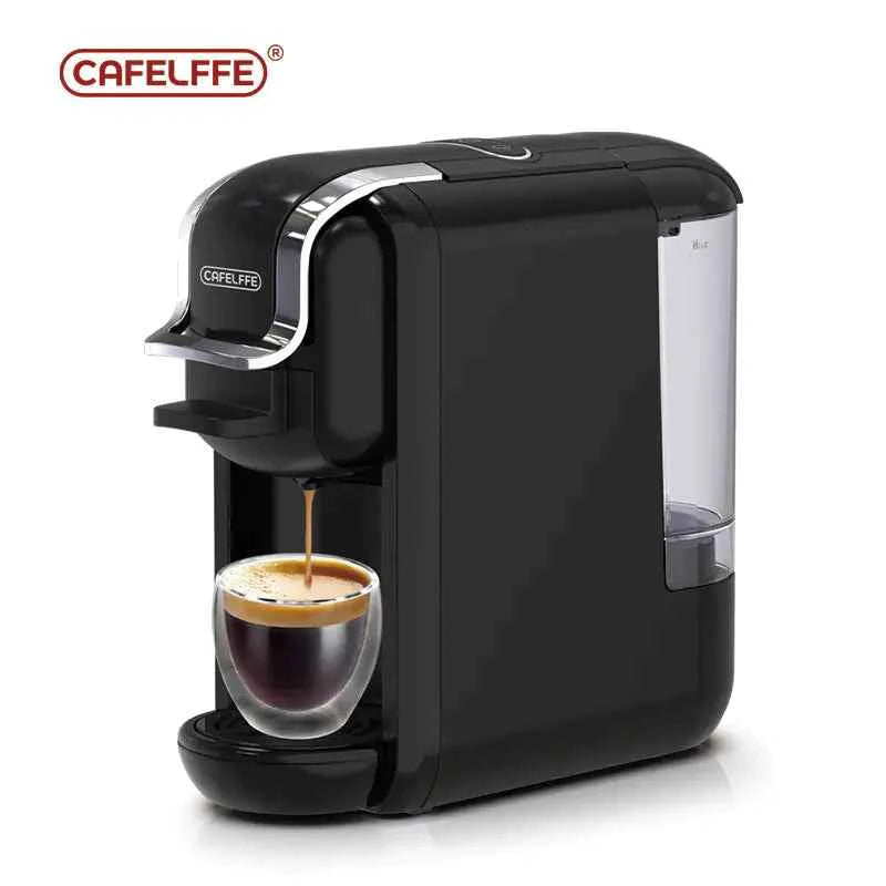 Compact Automatic Coffee Machine Compatible with Nespresso