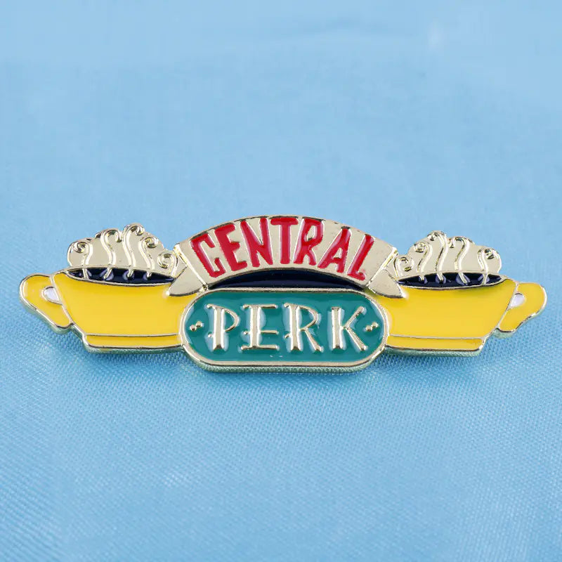 Central Perk Metal Brooch - FRIENDS Merchandise