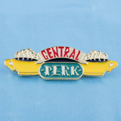 Central Perk Metal Brooch - FRIENDS Merchandise