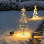 Christmas Outdoor Tree Lights for Festive Courtyard Decoration