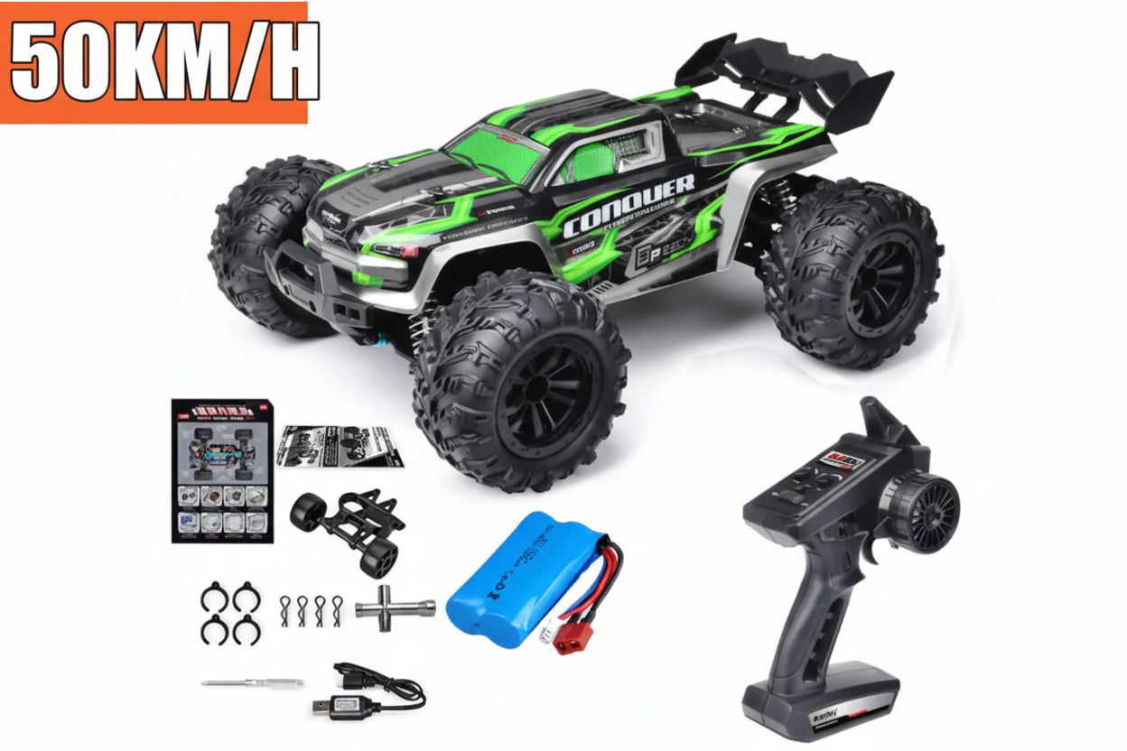 Control Car 1:16 RC Off-Road Truck with LED Lights