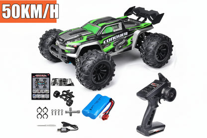 Control Car 1:16 RC Off-Road Truck with LED Lights