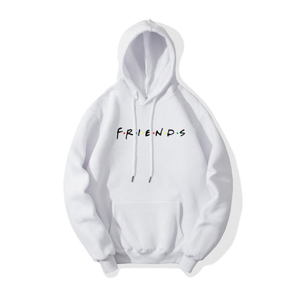 Hoodie with FRIENDS Print - Trendy Pullover