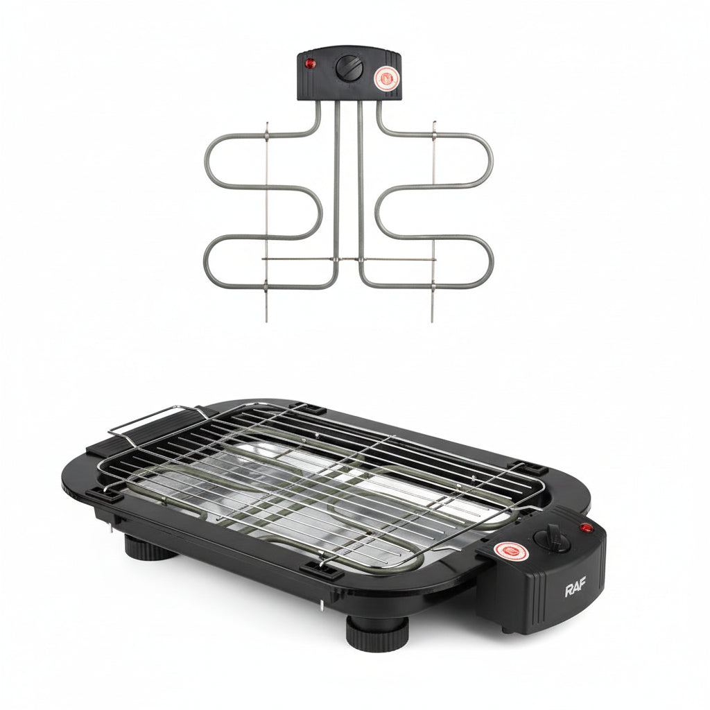 Electric BBQ Grill for Home and Outdoor Use