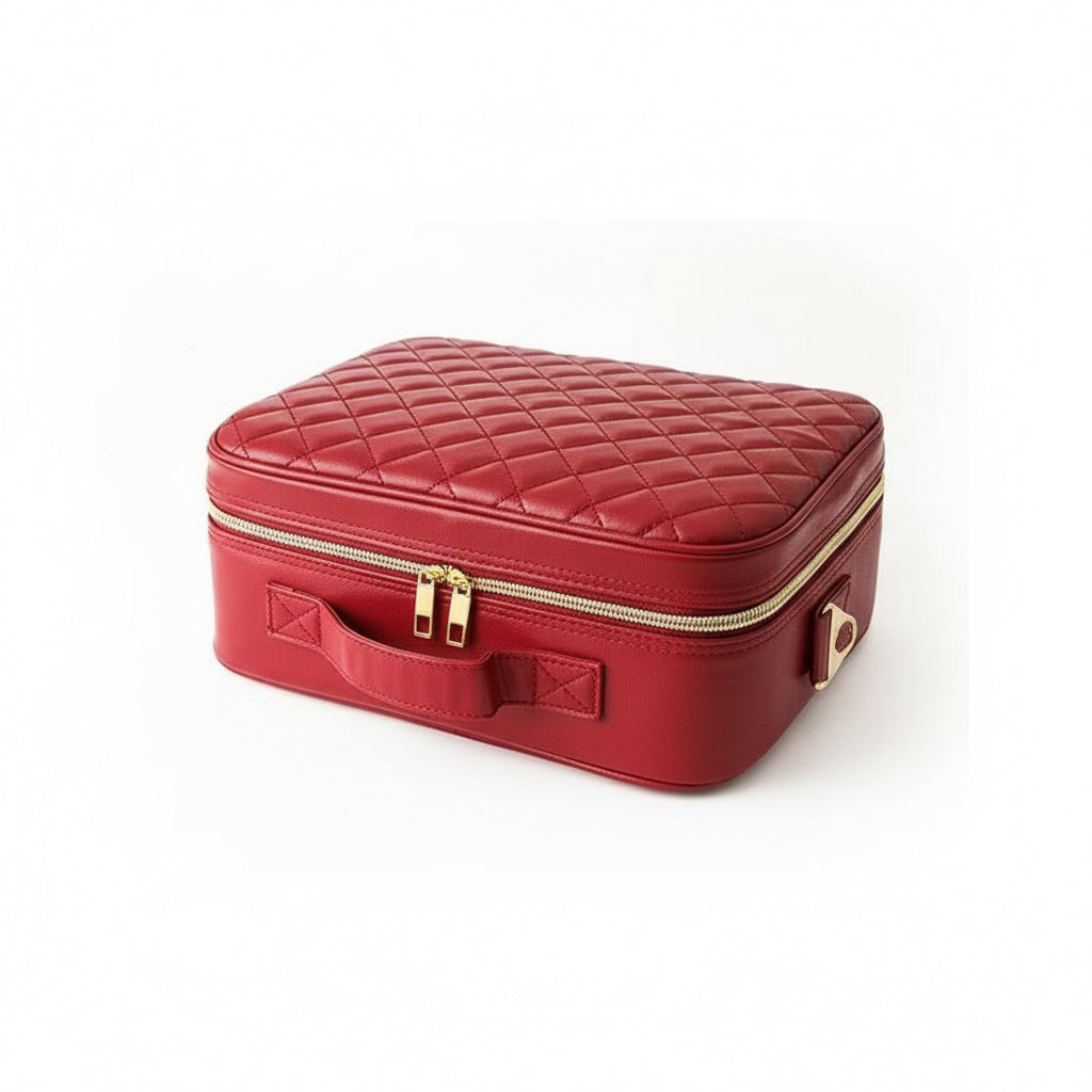 Premium Travel Makeup Bag with LED Mirror