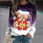 3D Digital Printed Christmas Women's Snowman Sweater
