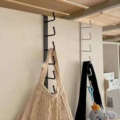 Multifunctional Wall-Mounted Kitchen Utensil Hooks