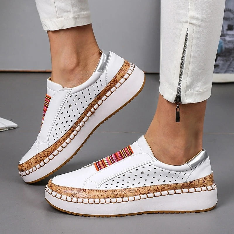 Leather Sports Sneakers