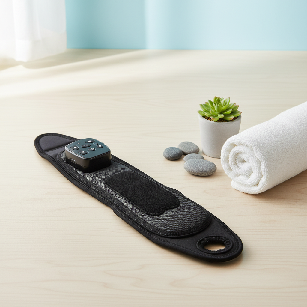 Rechargeable Wrist Massager with Heat Therapy Function