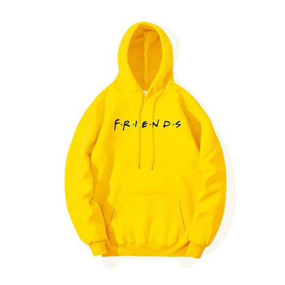 Hoodie with FRIENDS Print - Trendy Pullover