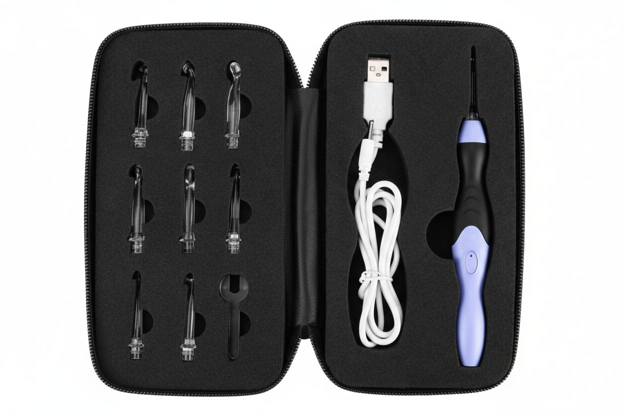 LED Rechargeable Crochet Hook