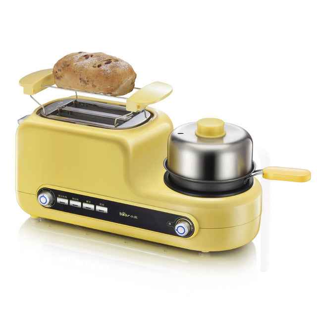 Bread Maker, Toaster, Skillet, and Egg Cooker Set