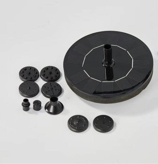 Outdoor Solar Fish Pond Oxygenating Fountain Decor