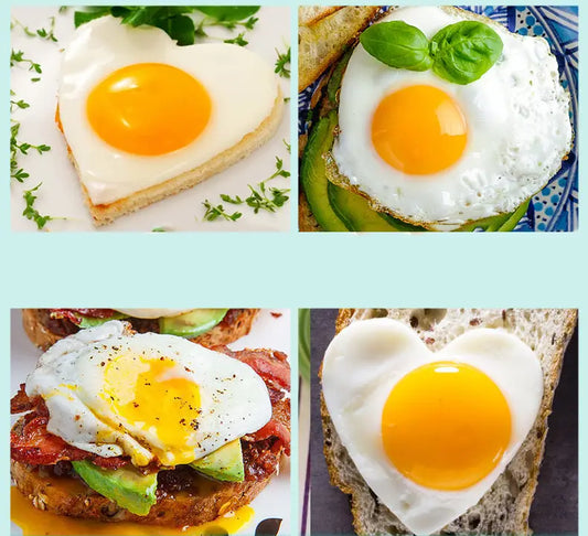 Újrafelhasználható szilikon palacsinta és tojásgyűrűs forma (1db)