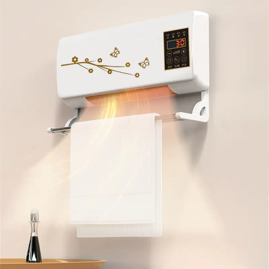 Wall-Mounted Electric Space Heater for Home Use