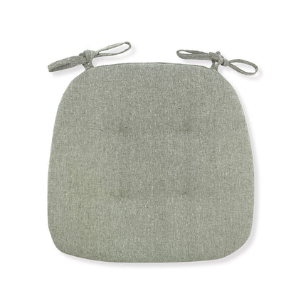 Summer Thick Cotton Linen Chair Cushion for Home Use