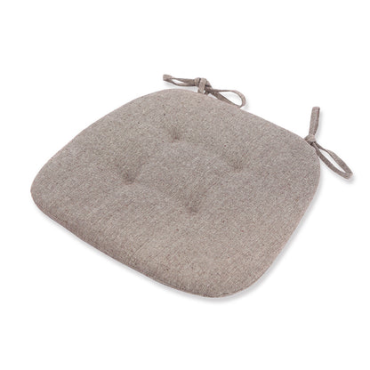 Summer Thick Cotton Linen Chair Cushion for Home Use