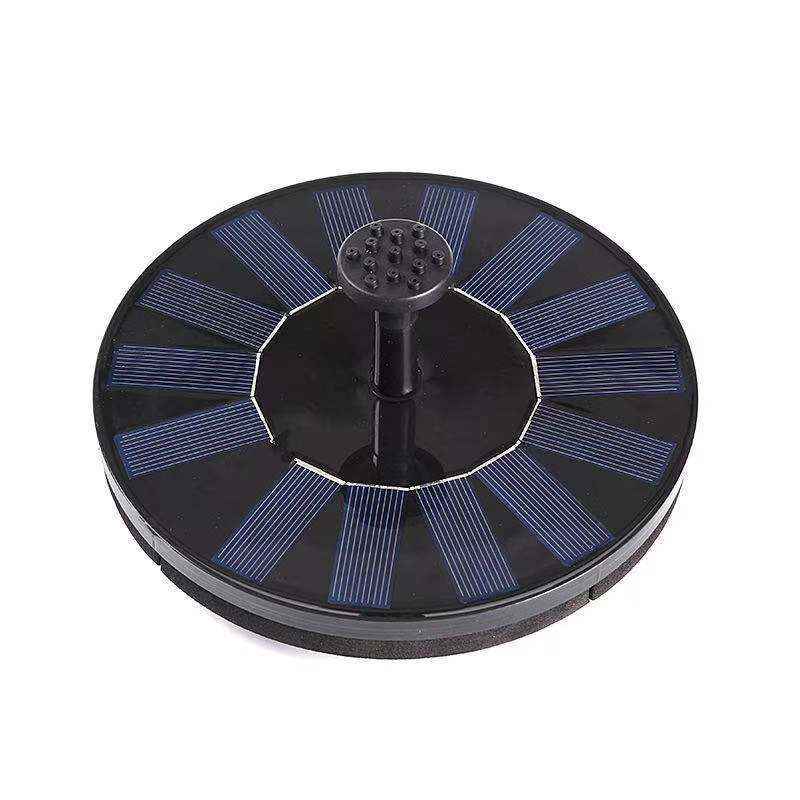 Outdoor Solar Fish Pond Oxygenating Fountain Decor