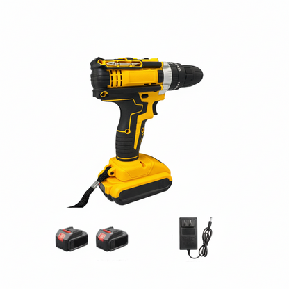 Brushed Impact Drill Lithium Battery High Torque Industrial Grade Hand Drill With Battery