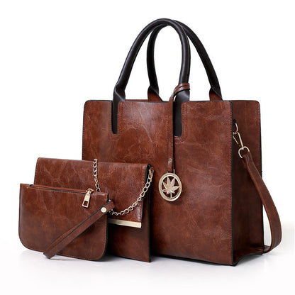 Three-Piece Large Capacity Shoulder Bag