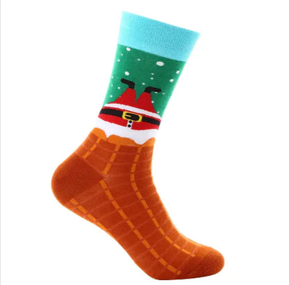 Unisex Christmas Cotton Socks