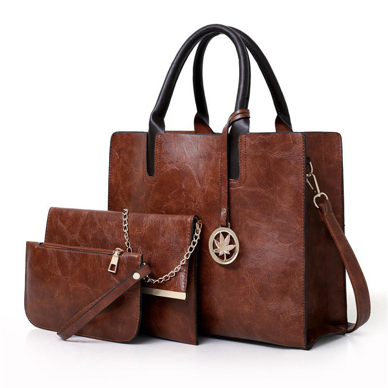 Three-Piece Large Capacity Shoulder Bag