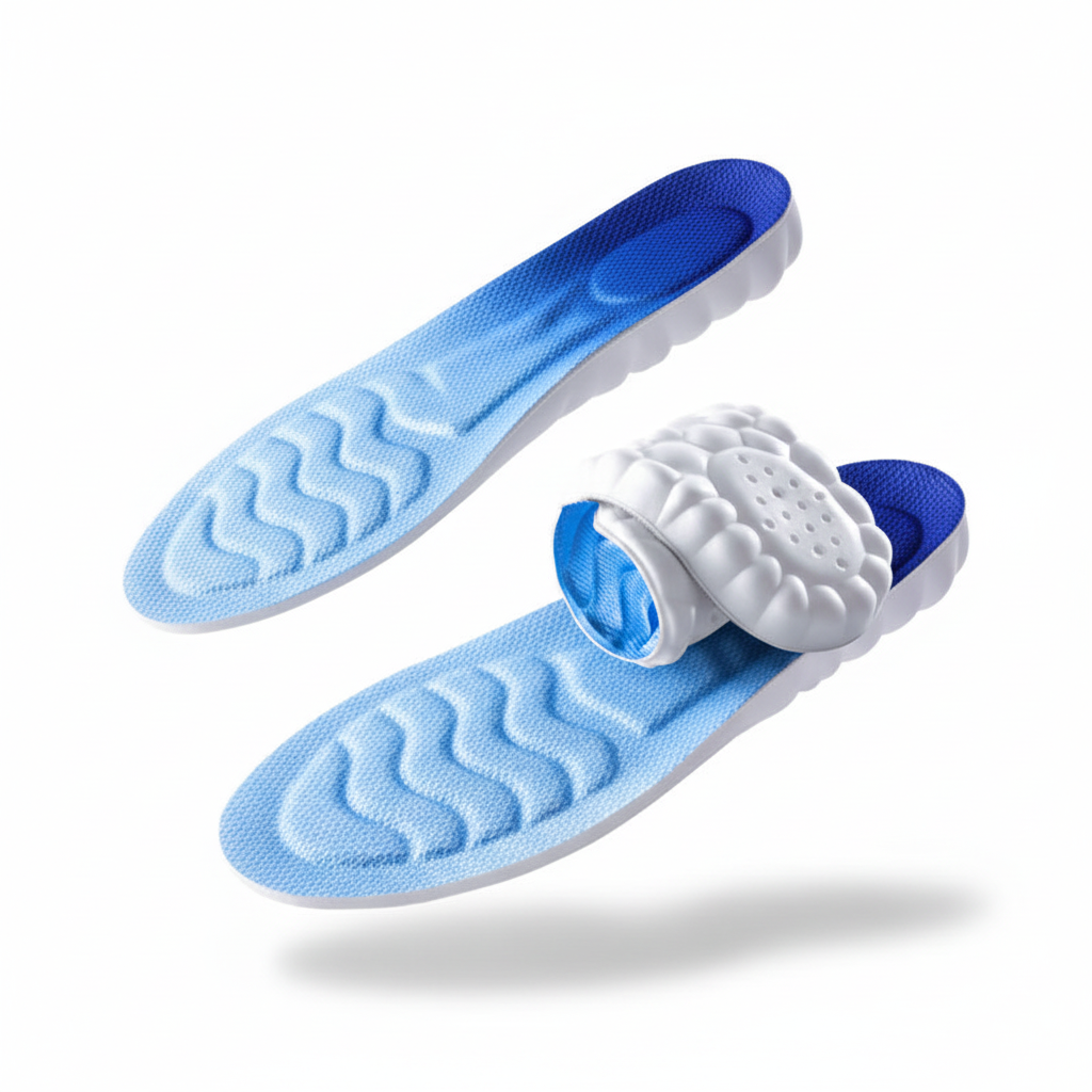 Cloud PU 4D Sports Insoles for Men and Women