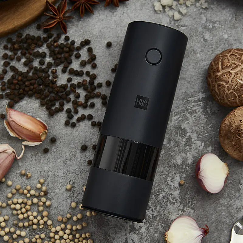 Electric Grinder for Black Pepper and Sea Salt