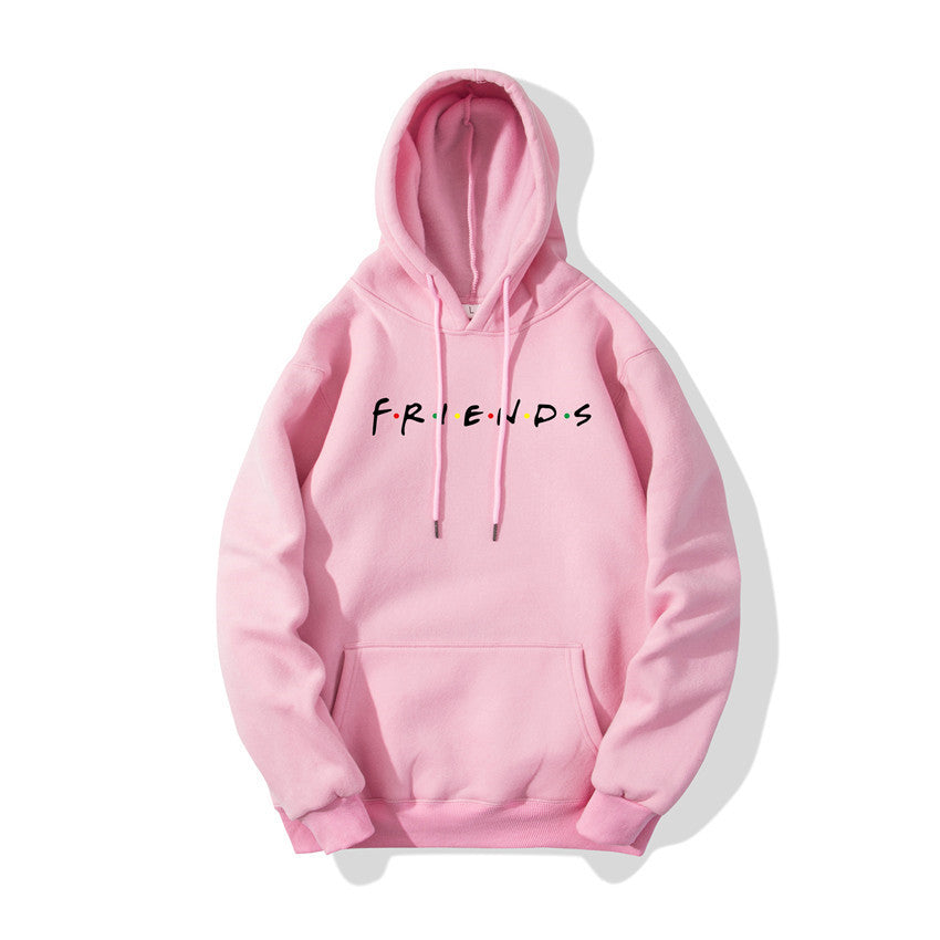 Hoodie with FRIENDS Print - Trendy Pullover
