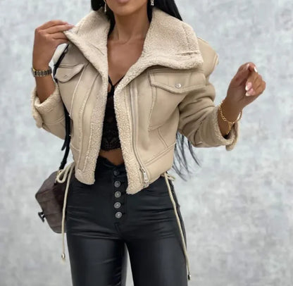 Elegant women's top jacket