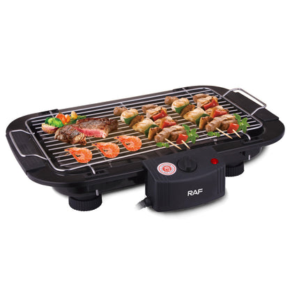 Electric BBQ Grill for Home and Outdoor Use