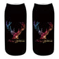 New 3D Printed Christmas Socks for Women