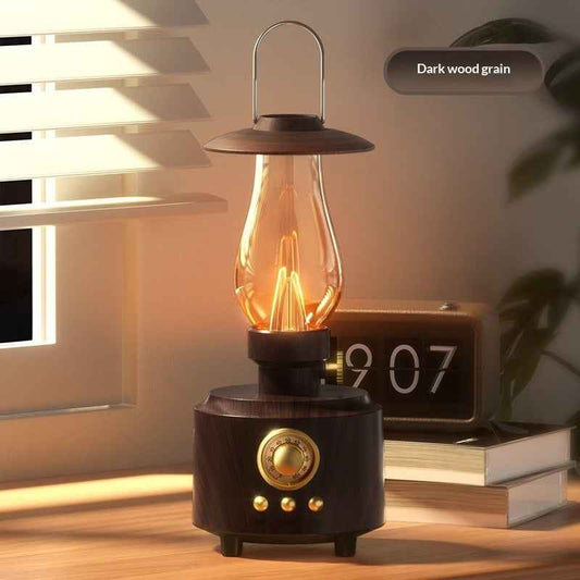 Retro Kerosene Bluetooth Speaker Night Light