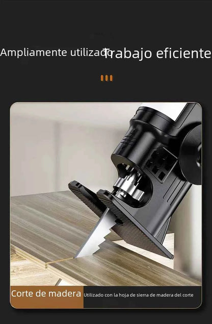 Electric Drill to Reciprocating Saw Conversion Head